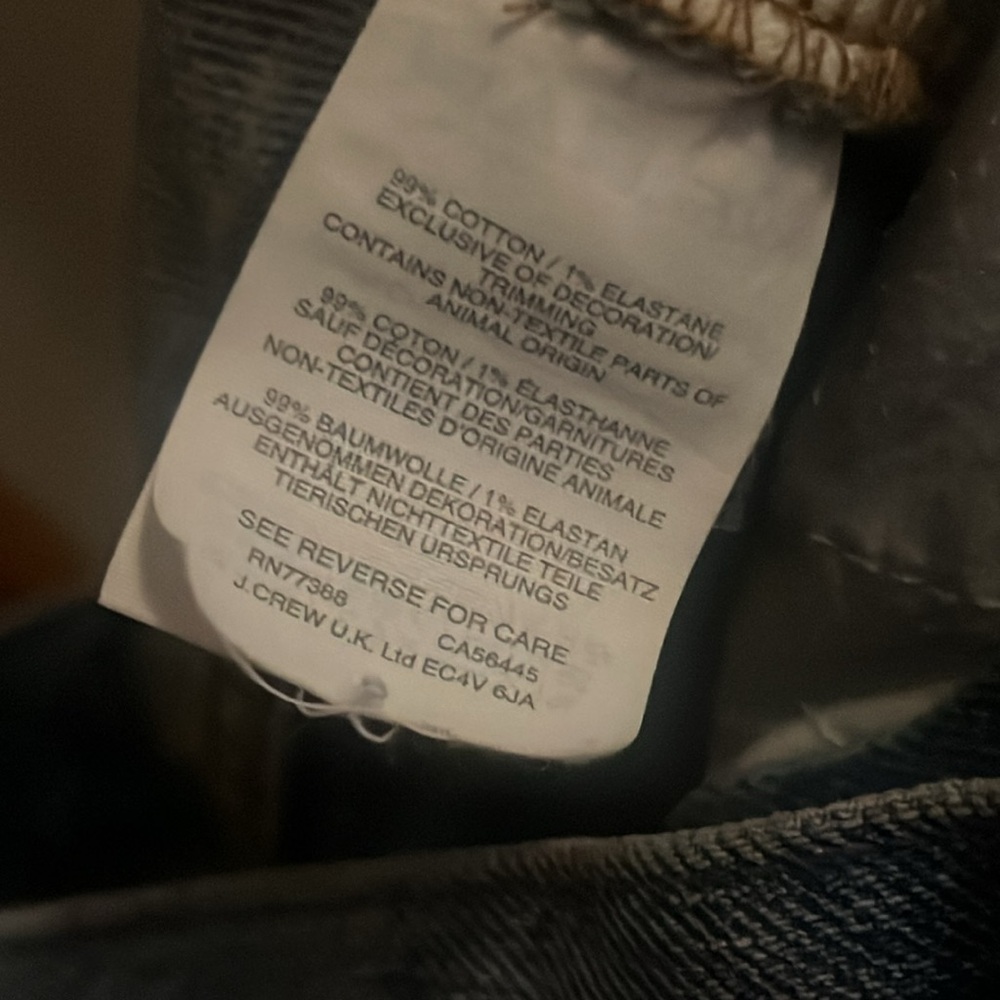 Classic Straight Leg W/Patchwork Pockets - image 4